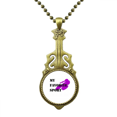 thumbnail image 1 of Equilibrado como deportes Fitness bicicleta Collar Guitarra Antigua Joyería Música Colgantes Unbranded  M, 1 of 3