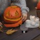thumbnail image 4 of unbranded 4Ud Decorativo De Calabaza En Acrílico Transparente Con Base De LED, 4 of 8