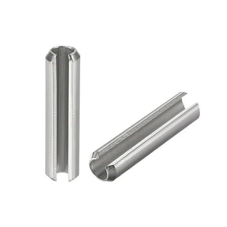 

Slotted Spring Pin M4 x 18mm 304 Stainless Steel Split Spring Roll Dowel Pins Plain Finish 20Pcs
