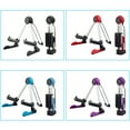 thumbnail image 3 of Advancent Soporte ajustable para guitarra de suelo, trípode plegable, soporte para guitarras acústicas, estante para bajos con marco en A, Accesorios para instrumentos musicales Negro, 3 of 6