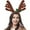 Brown Antlers Deer w/Holly, variant on PMU Christmas Reindeer Antlers Deer Headband w/Holly Brown Christmas Celebration Costume Accessories Party Props and Party Supplies for Plays, Festivals, Photo Shoots (1/Pkg) Pkg/1