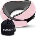 thumbnail image 1 of Almohada de viaje para el cuello FlyHugz de espuma viscoelástica para adultos y niños, 1 of 6
