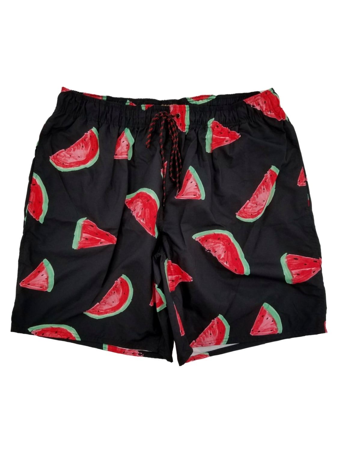 Shark Watermelon Funny Mens Quick Dry Beach Shorts Casual Shorts Breathable Swim Trunks Board Shorts Pants