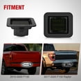 thumbnail image 6 of Nilight License Plate Lights Compatible with 2015 2016 2017 2018 2019 2020 Ford F150 Raptor Smoke Lens Black Housing 6000K White 2PCS Pack, 6 of 9