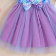 thumbnail image 7 of JUoaLXG Toddler Girls Casual Dresses Summer Tule Tutu Kids Sleeve Princess Dress Holiday Wear,Purple,3-4 Years, 7 of 7