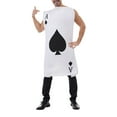thumbnail image 3 of TheFound Men Halloween Costumes Poker Card Jumpsuit Men Masquerade Role-Playing Party Cosplay Outfits, 3 of 7