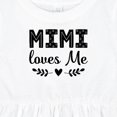 thumbnail image 4 of Inktastic Mimi Loves Me Baby Clothes Girl Girls Baby Dress, 4 of 5