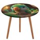 thumbnail image 1 of Loro-theme Fitted Round Tablecloths Elastic Edged Table Covers Waterproof Table Cloth for Kitchen Holiday Party Tables Decor 120cm, 1 of 6