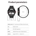 thumbnail image 3 of LEMFO LF26PRO Reloj inteligente de metal para negocios Pantalla táctil completa de 1,32'' 360*360 píxeles Bajo consumo, 3 of 8
