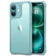 thumbnail image 1 of Funda de teléfono ESR Air Armor Series para iPhone 16, color verde transparente, 1 of 7