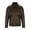 Brown, variant on Maoxin Mens Jacket Men Solid Color Artificial Leather Pocket Zipper Leather Clothing Jacket Loose Coat Jackets for men Brown XL