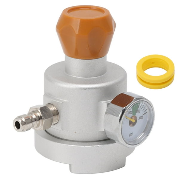 Adaptador para máquina de refrescos de aluminio resistente a la corrosión y al óxido, conector de recarga de CO2 con manómetro, conector rápido macho de 8 mm