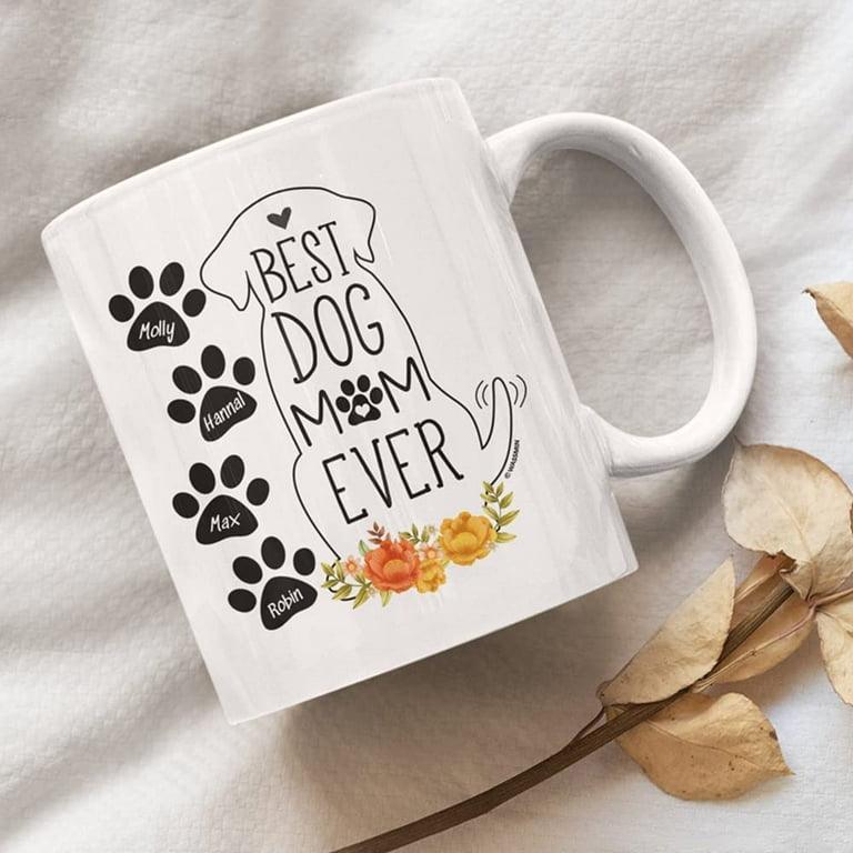 Maustic Dog Mom Gifts for Women, Best Dog Mom Ever Mug, Dog Mom Mothers Day  Christmas Birthday Gifts…See more Maustic Dog Mom Gifts for Women, Best
