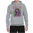 thumbnail image 3 of Colorful Beagle | Dogs Love You | Dean Russo Art Animal Lover Unisex Hoodie Sweatshirt, Heather Grey, 3X-Large, 3 of 6