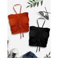 thumbnail image 1 of Pack 2 Blusas De Mujer Crop Tops Dama Canalé Blusas Mayoreo LOLE Crop Top, 1 of 5