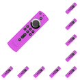 thumbnail image 3 of Matsuzay Funda protectora de silicona para control remoto, accesorios lavables antideslizantes, carcasa Fire TV Stick 4K 2nd Gen, púrpura púrpura 10Conjunto, 3 of 6