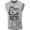 Heather Grey, variant on Gymish Don’t Want Sleeves to Fall Off Workout Shirt – Funny Gym T-Shirt for Men, Motivational Lifting Tee, Military Green, Small