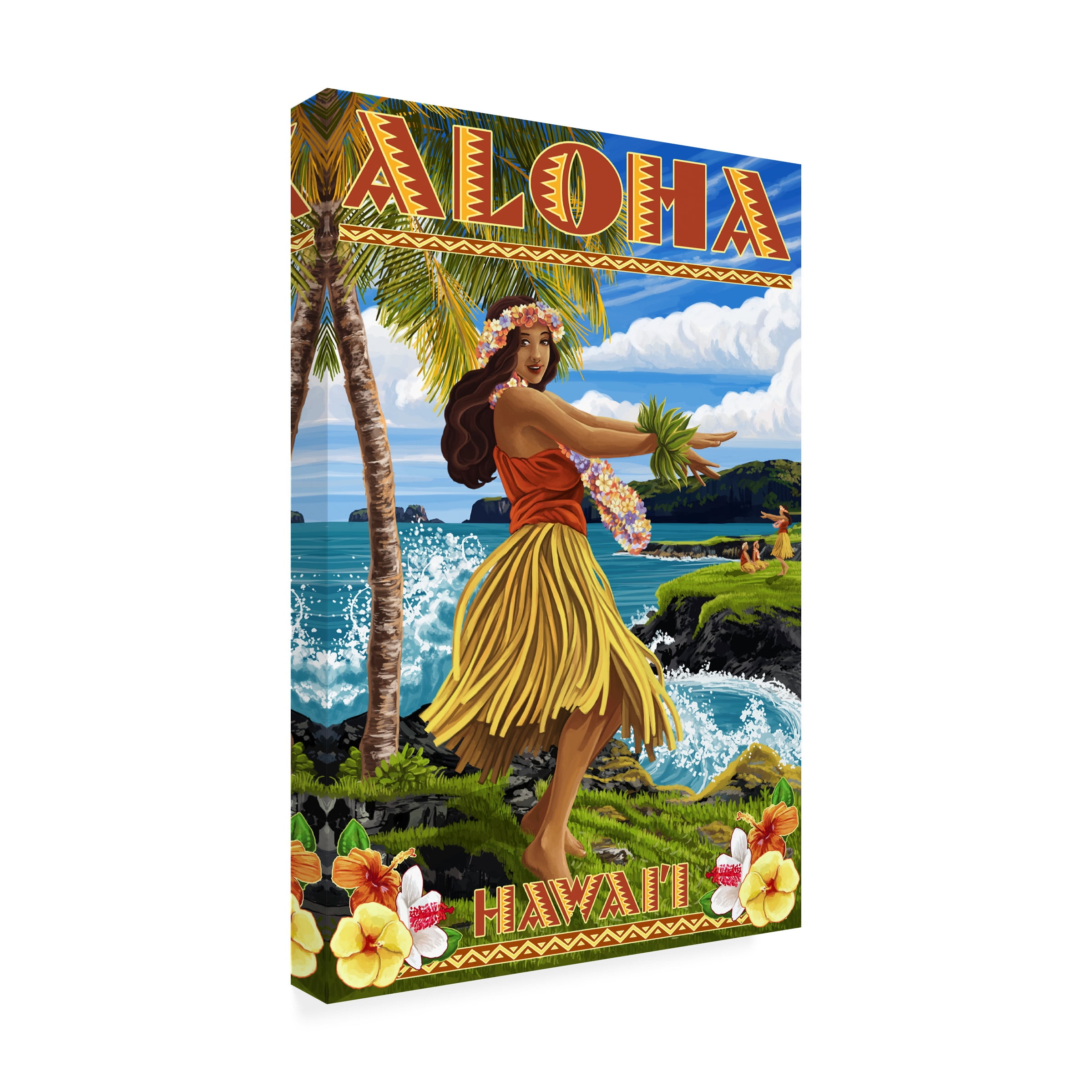 Lantern Press 'Hawaii' Canvas Art