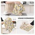 thumbnail image 3 of Disketp Colorful Checkered 1 Waffle Weave Kitchen Dish Cloth,Super Absorbent Kitchen Dish Towels 16*26 Inches for Dish Rags Washing Dishes, Drying Dishes, 3 of 7