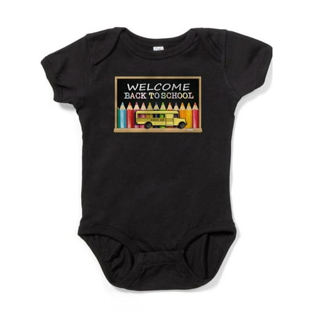 

CafePress - WELCOME BACK TO SCHOOL BUS - Cute Infant Bodysuit Baby Romper