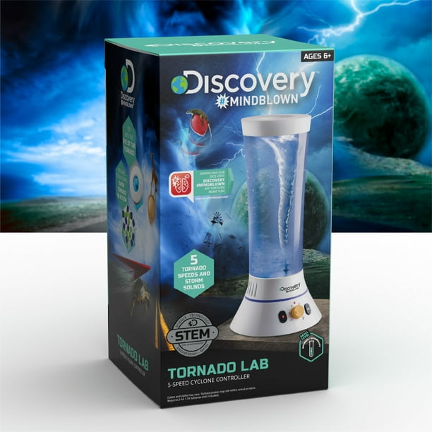 Discovery #MINDBLOWN Science Sets - Weather & Tornado Demo for