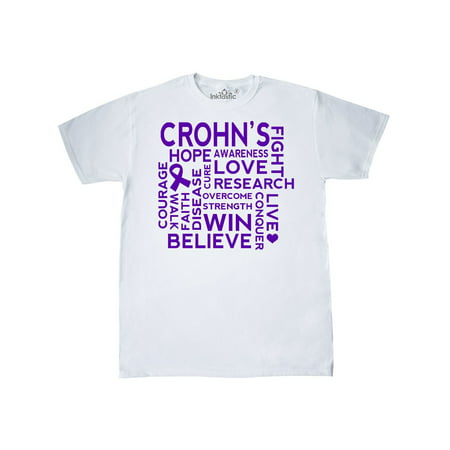 Crohns Disease Awareness Support Slogan T-Shirt