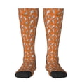 thumbnail image 2 of Picia Women Crew Soft Moisture-wicking Socks Halloween Mummy Pattern Design Cotton Socks, One Size fit All, 2 of 9
