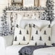 thumbnail image 2 of YCOLL Christmas Cushion Covers 50x50 cm 2 Pack Christmas Cushions Decorative Xmas Christmas Pillows Linen Cushion Cases for Christmas Decor Sofa Bedro, 2 of 3