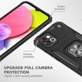 thumbnail image 3 of For Samsung Galaxy A03 164mm Magnetic Armor TPU + PC Holder Phone Case, 3 of 5