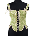 thumbnail image 2 of NMMUED Medieval Costume Women Renaissance Costume Women Embroidered Tops for Women Renaissance Corset Gothic Clothes for Women Gothic Corset Tops for Women Overbust Corset Tops for Women Green 2 XXL, 2 of 6