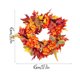 thumbnail image 3 of Guirnaldas de Halloween, decoraciones de Halloween, adornos de Halloween, corona de calabaza, corona de hojas de arce y girasoles, corona para fiestas navideñas, decoración para puerta de entrada, cor, 3 of 8