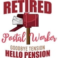 thumbnail image 2 of CafePress - Retired Postal Worker Funny Postman - Sled Ornament, 2 of 4