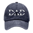 thumbnail image 3 of HNMKIU DIY Baseball Cap for Father's Day Idea from Children and Family Navy,One Size, 3 of 3