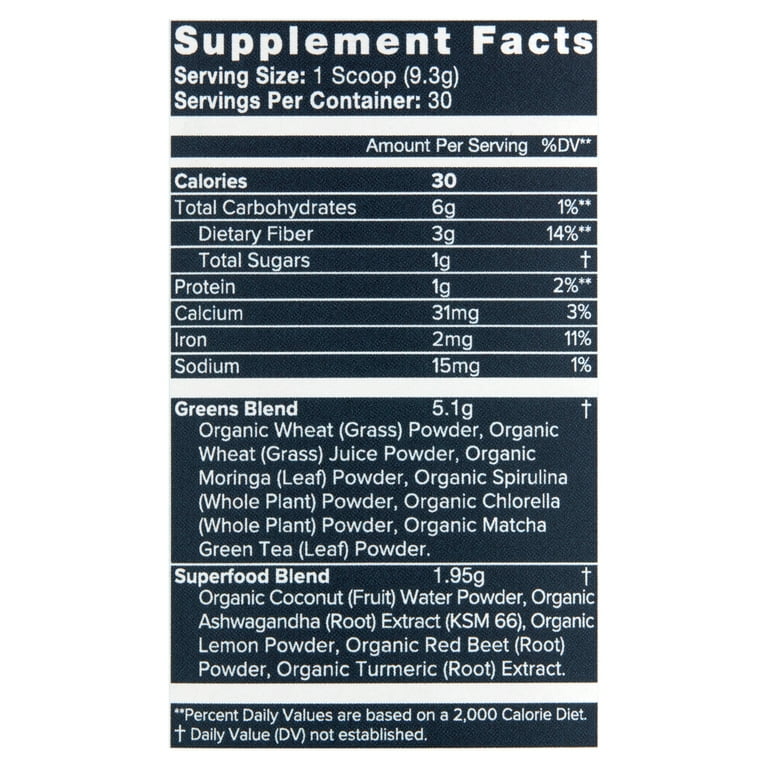 Organifi Original Green Juice Superfood Dietary Supplement 9.8 oz