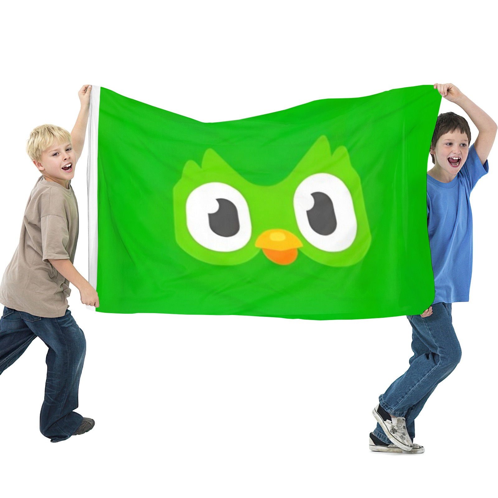 Flags for Duolingo Decorations for Home, Outside, Indoor Outdoor Flag, House Flag Party Gift Funny for Friends 3×5 FT
