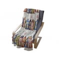 thumbnail image 3 of Amsterdam Soft Flannel Fleece Throw Blanket, Horizontally Arranged Funky Houses on Streets in Netherlands, Cozy Plush for Indoor and Outdoor Use, 50" x 70", Pale Eggshell Multicolor, by Ambesonne, 3 of 5