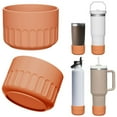 thumbnail image 4 of CNKOO Water Cup Bottom Bumper Water Cup Sleeve Plastic Water Cup Bottom Protector Sleeve with Non-slip Suction-cup Bottom Cup, 4 of 5