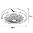 thumbnail image 4 of Ventilador De Techo Luz Ideal, Ovni 6 Velocidades Luz Led., 4 of 4