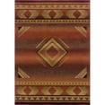 thumbnail image 3 of Style Haven  Genevieve Tribal Red/ Beige Area Rug 7'10" x 11' 8' x 10' Indoor Living Room, Bedroom, Dining Room, 3 of 3