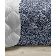 thumbnail image 3 of Abstract Down Alternative Comforter, Modern Composition of Geometric Shapes on a Soft Sky Color Tone Background, Microfiber Quilt for All Season, 5 Sizes, Dark Blue Grey, by Ambesonne, 3 of 3