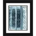 thumbnail image 1 of Lee, Judson 12x14 Black Ornate Wood Framed with Double Matting Museum Art Print Titled - Grate Door Stripes, 1 of 4