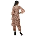 thumbnail image 4 of Moomaya Women's Printed Indian Ethnic Clothing Set-Printed Kurta w/ Pants, Designer Tunic Dress, 4 of 9