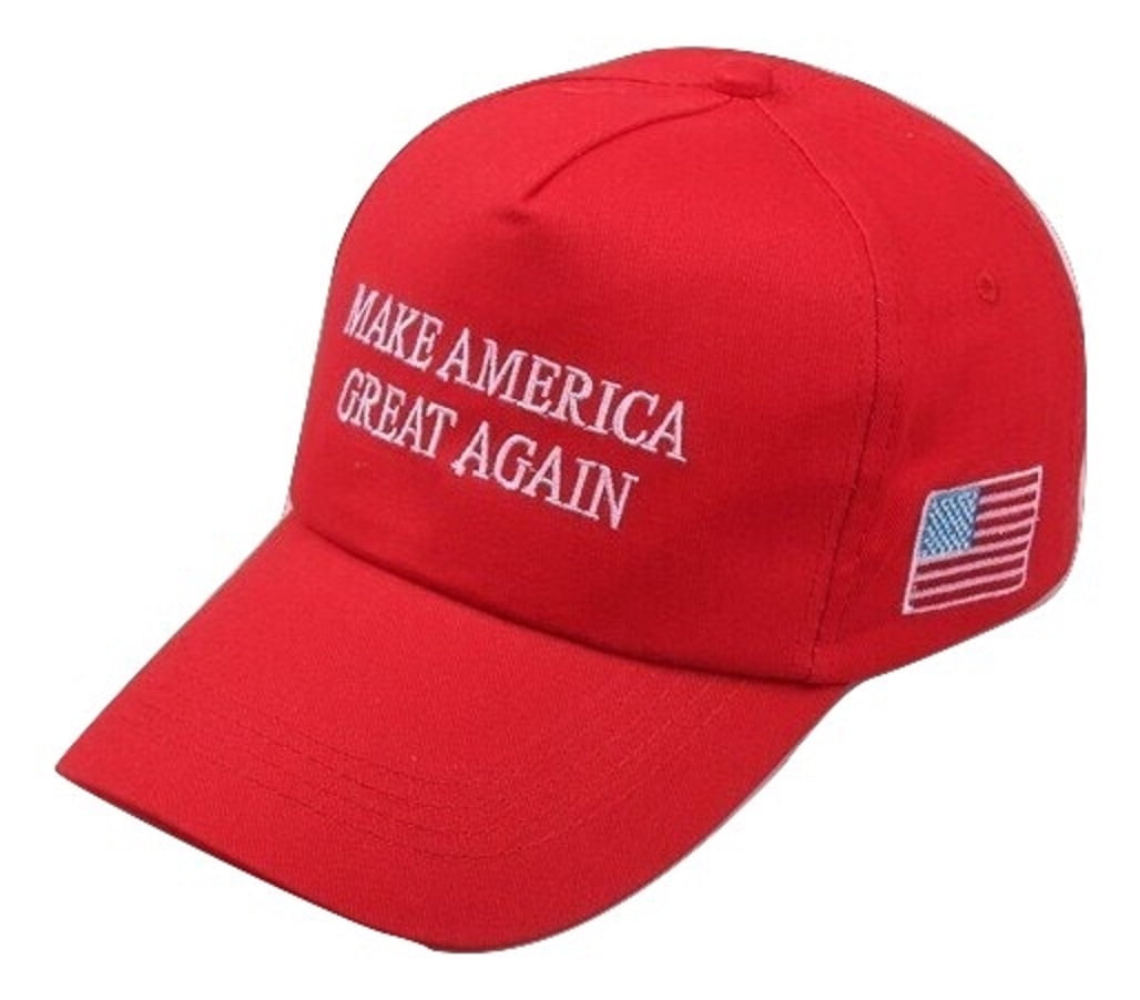 Make America Great Again Hat Donald Trump Republican Adjustable Mesh Cap Red 