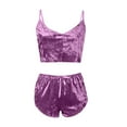 thumbnail image 2 of Plus Size Lingerie Women Bodysuit Corset Tops for Women Women's Lingerie Light Purple S, 2 of 4