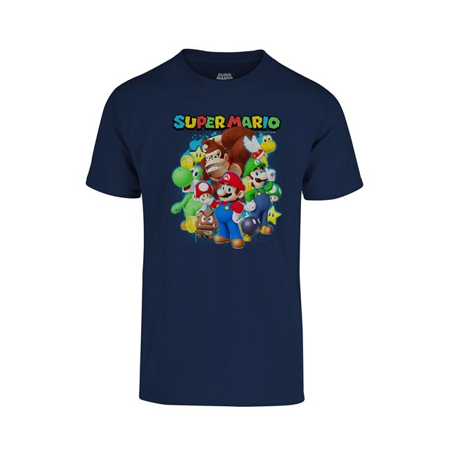 Playera Super Mario Fan Army Nintendo Graffity