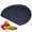 Black, variant on TPU Rubber Cutting Board, Flexible Chopping Mat for Kitchen D-Shape Cutting Mats, Professional Knife-Friendly , Dishwasher Safe, BPA Free, Half Round Prep Board