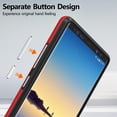 thumbnail image 3 of for Samsung Galaxy Note 8 Case, Dual Defender Durable Designed Shockproof Anti-Scratch Phone Case, Dual Layer Heavy Duty Protection Cover for Samsung Galaxy Note 8 6.3 inch, Red, 3 of 13