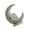 Grey, variant on Resin Moons Statue Figurines Decorative Objects Moons Goddesses Sculptures Ornament Collectible Figurines Gift Women Men