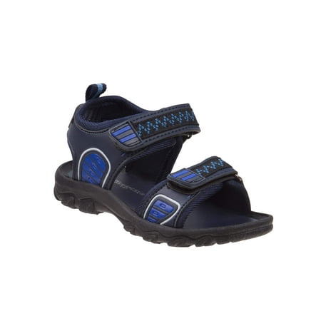 - Rugged Bear Boys' Plastic Patch Sandals