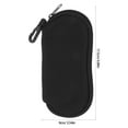 thumbnail image 3 of Shisuyan Soft Glasses Case Eyeglass Bag Clip Multifunctional Storage For Daily Use 1Set, 3 of 9